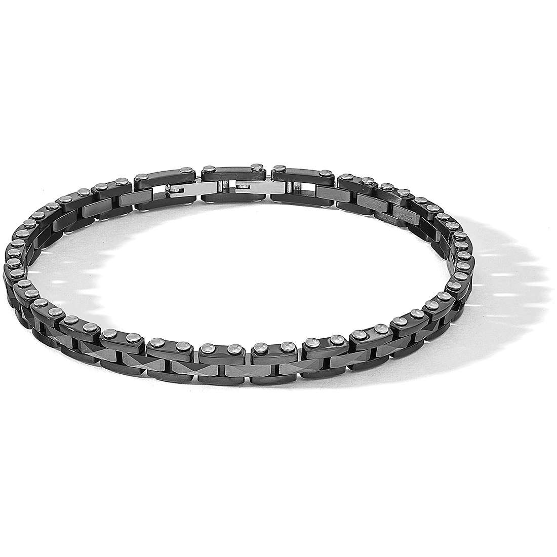 bracelet jewel Steel man jewel Zircons UBR 1084