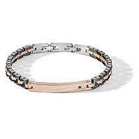 bracelet jewel Steel man jewel Zircons UBR 1086