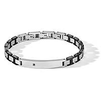 bracelet jewel Steel man jewel Zircons UBR 1095
