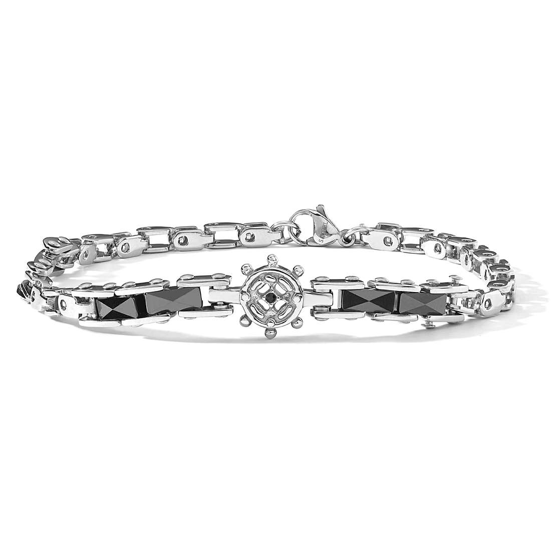 bracelet jewel Steel man jewel Zircons UBR 906