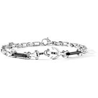 bracelet jewel Steel man jewel Zircons UBR 908