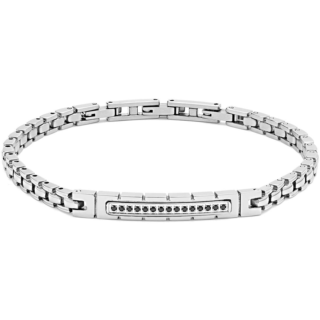 bracelet jewel Steel man jewel Zircons UBR 974