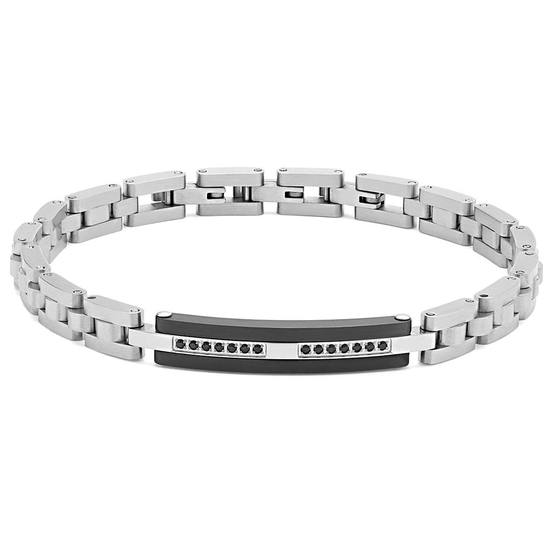 bracelet jewel Steel man jewel Zircons UBR 982