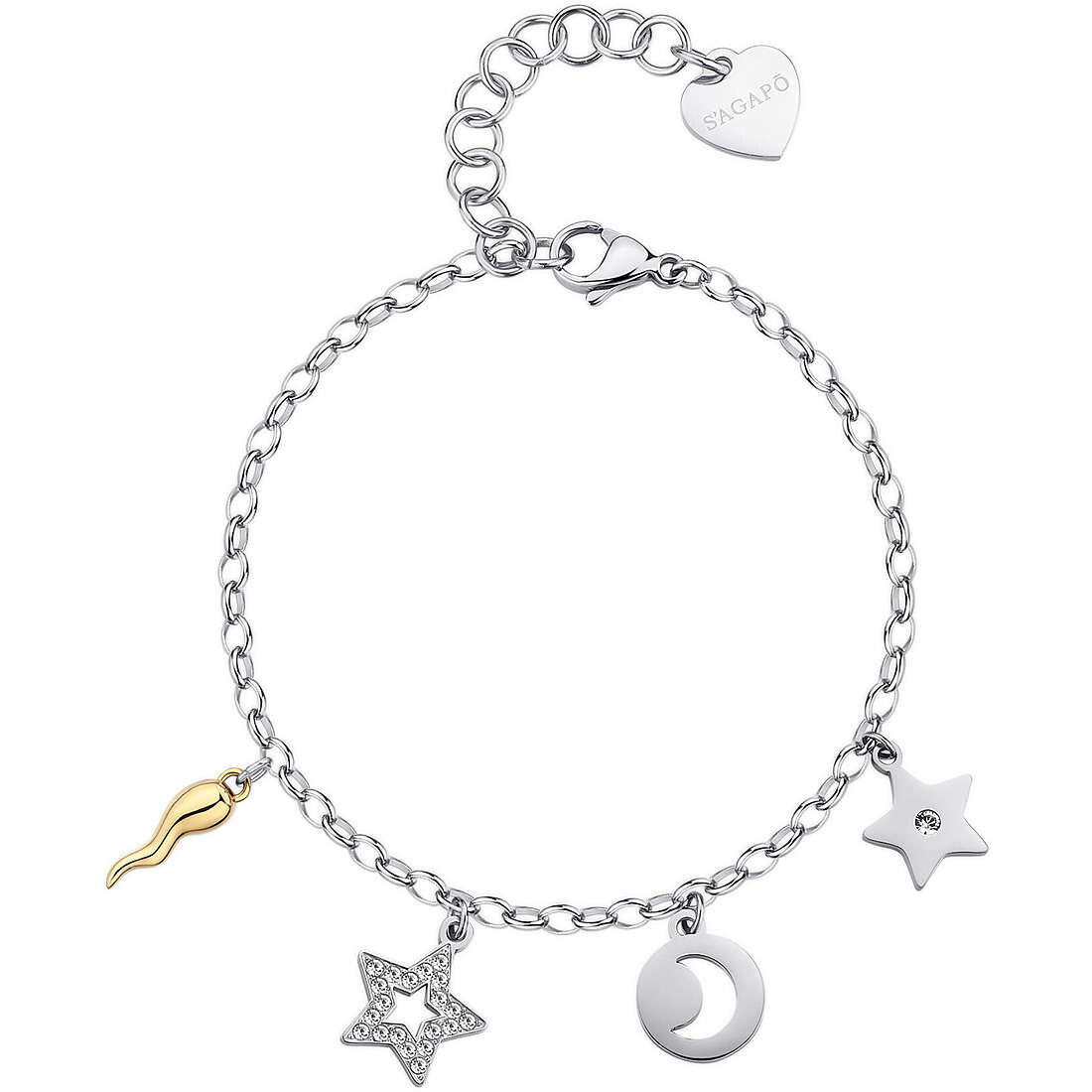 bracelet jewel Steel woman jewel Crystals SHAR24