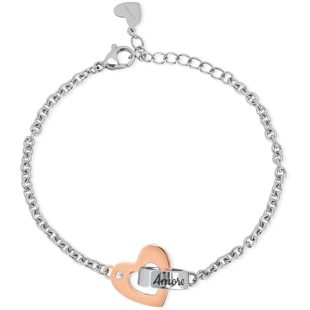 bracelet jewel Steel woman jewel Link With Love 231838