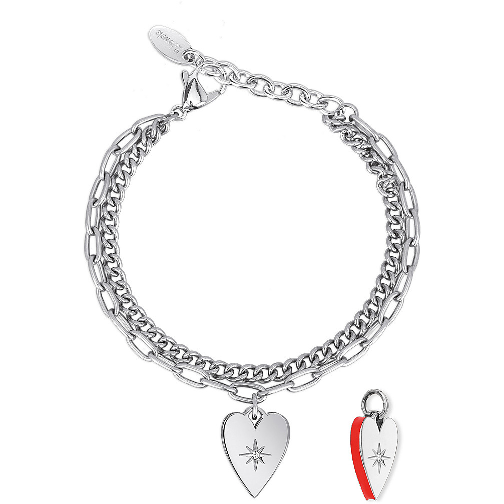 bracelet jewel Steel woman jewel Regina Di Cuori 232140