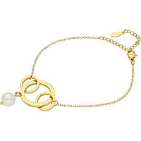 bracelet jewel Steel woman jewel Synthetic Pearls AC-B025G