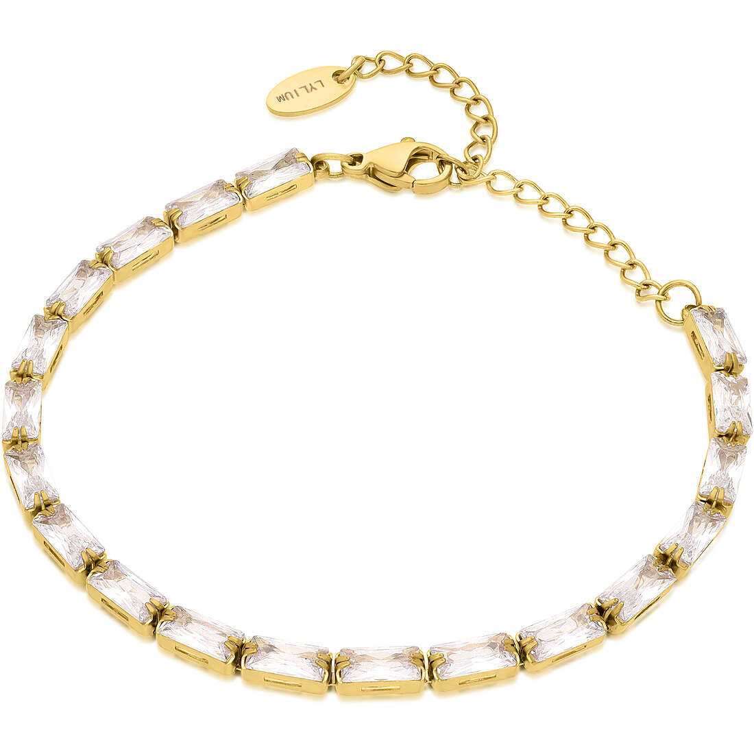 bracelet jewel Steel woman jewel Zircons AC-B053GBI