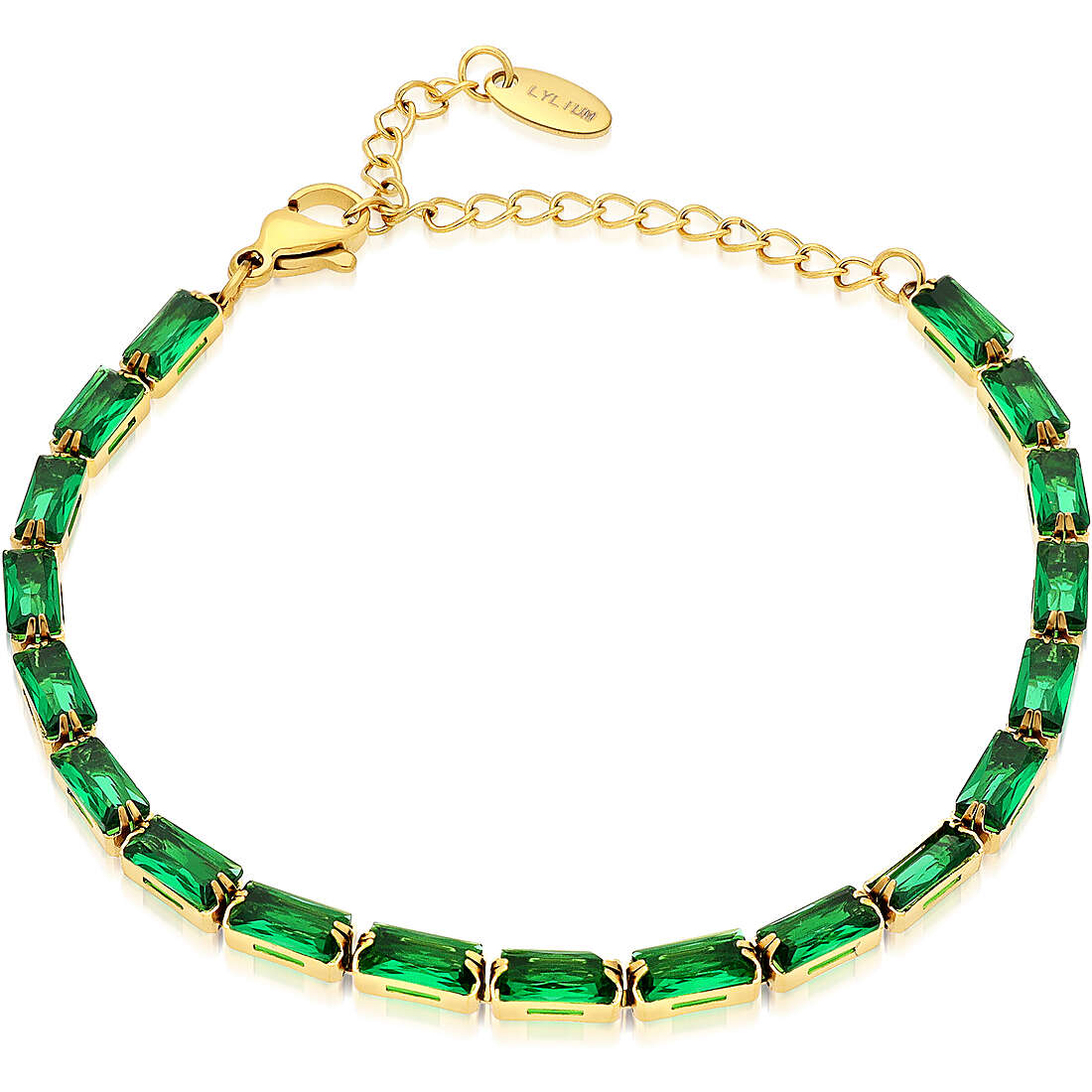 bracelet jewel Steel woman jewel Zircons AC-B053GVE