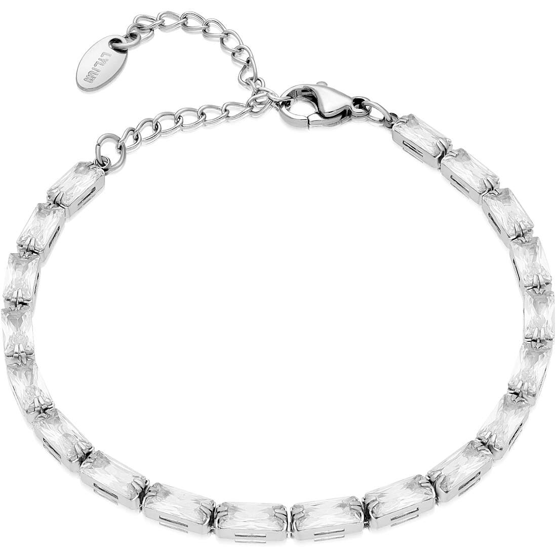 bracelet jewel Steel woman jewel Zircons AC-B053SBI