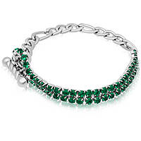 bracelet jewel Steel woman jewel Zircons AC-B262SV