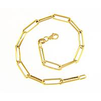 bracelet man Chain 18 kt Gold jewel GioiaPura Oro 750 GP-S237868