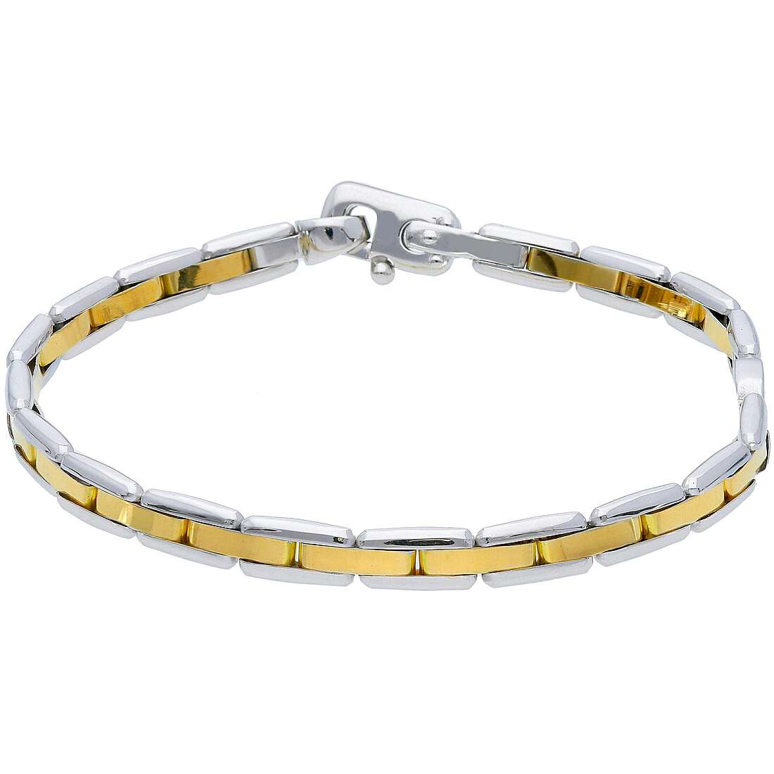bracelet man Chain 18 kt Gold jewel GioiaPura Oro 750 GP-S249851