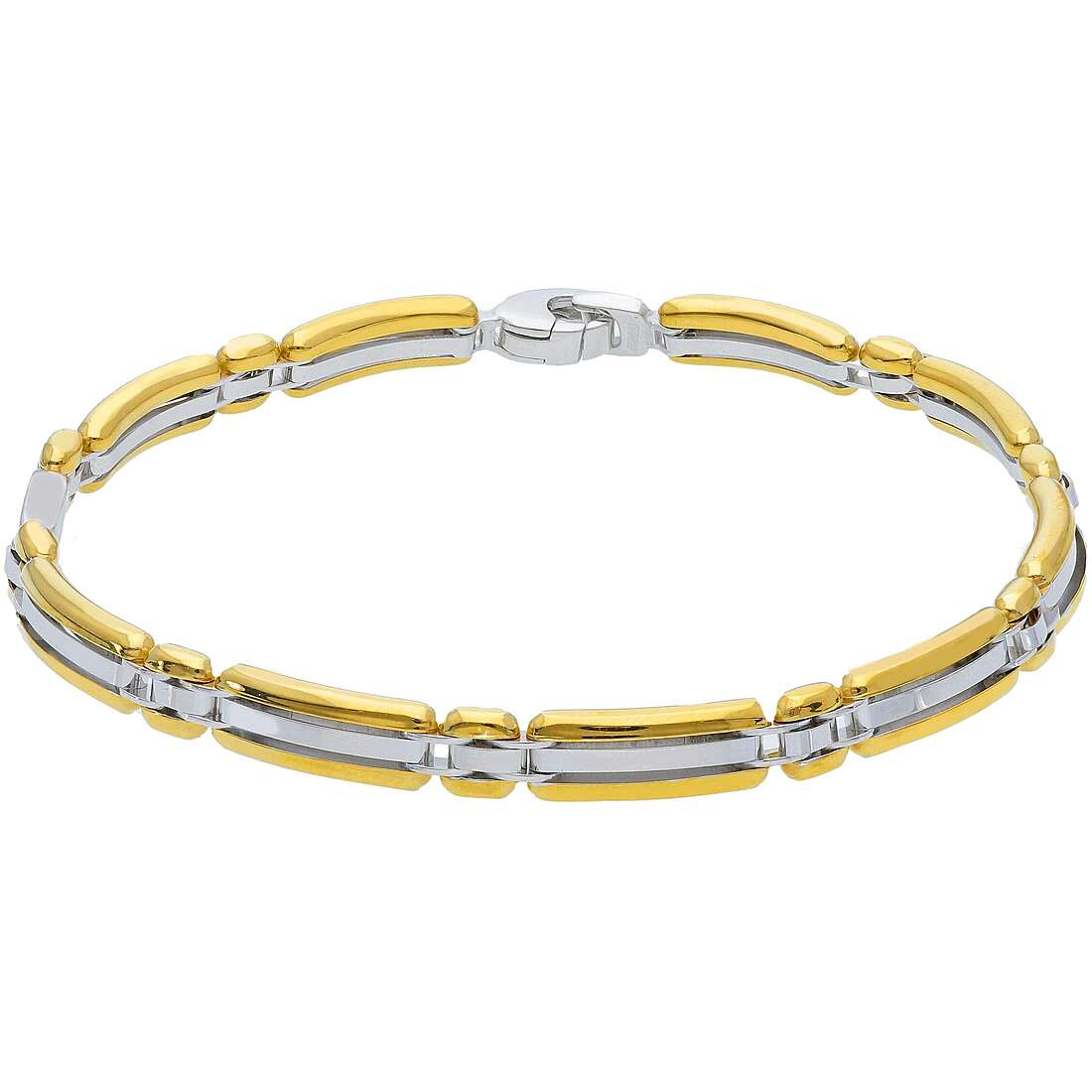 bracelet man Chain 18 kt Gold jewel GioiaPura Oro 750 GP-S249853