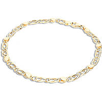 bracelet man Chain 18 kt Gold jewel GioiaPura Oro 750 GP-SMLP100GG21