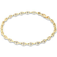 bracelet man Chain 18 kt Gold jewel GioiaPura Oro 750 GP-SVTS100GB21
