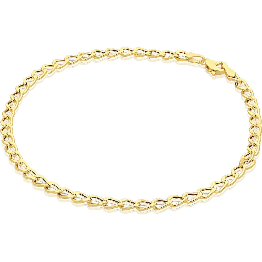 bracelet man Chain 9 kt Gold jewel GioiaPura Oro 375 GP9-S161669M21