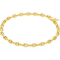 bracelet man Chain 9 kt Gold jewel GioiaPura Oro 375 GP9-S9VTS140GG21