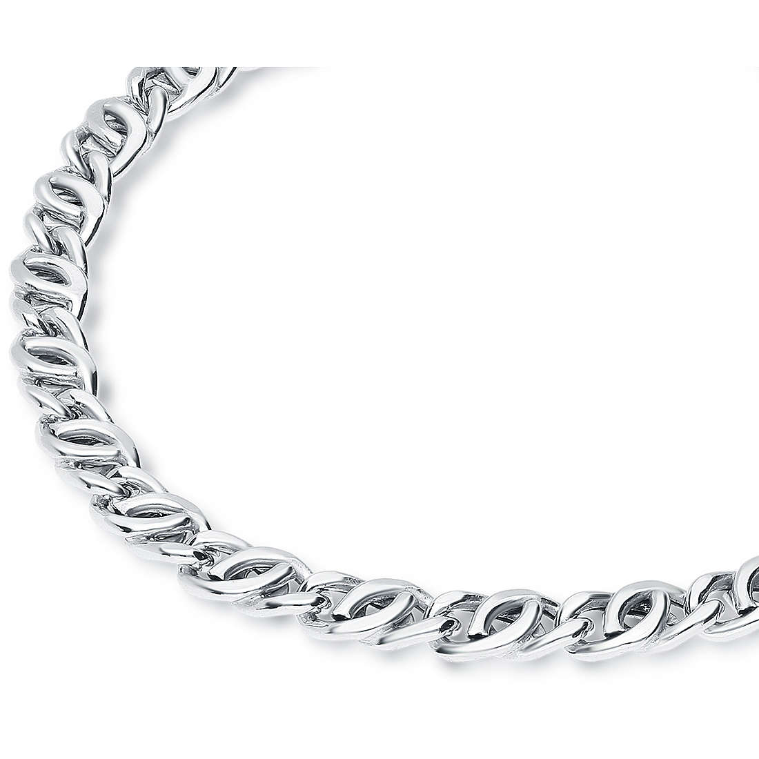 bracelet man Chain 925 Silver jewel GioiaPura lbOPV120MR-B
