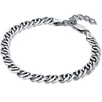 bracelet man Chain 925 Silver jewel GioiaPura lbOPV140MO-B