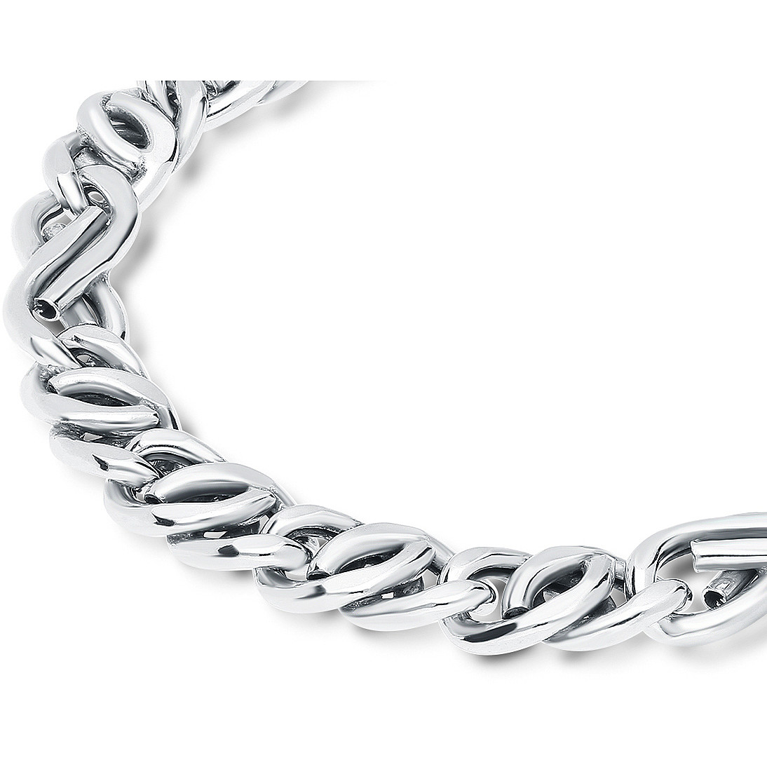 bracelet man Chain 925 Silver jewel GioiaPura lbOPVA180MR-B