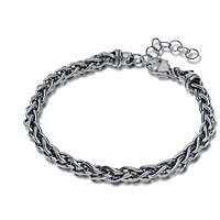 bracelet man Chain 925 Silver jewel GioiaPura lbSPV120MB-B
