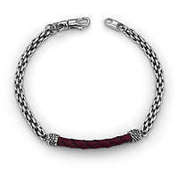 bracelet man jewellery Boccadamo Grani MBR135R