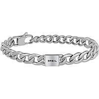 bracelet man jewellery Breil Logomania TJ3068
