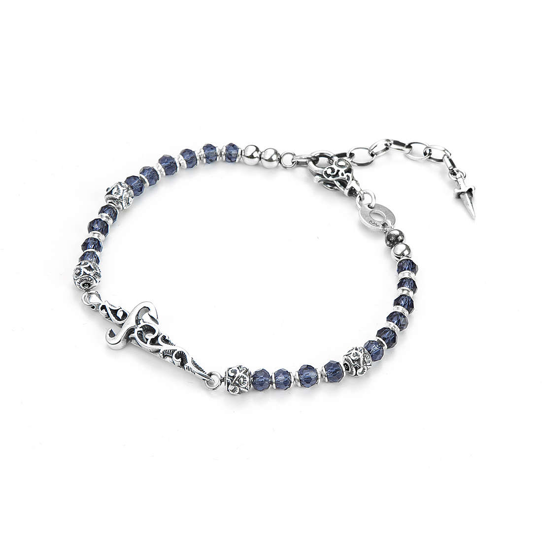 bracelet man jewellery Cesare Paciotti Blue Body JPBR1732V