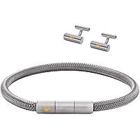 bracelet man jewellery Emporio Armani Key Basics EGS3044SET