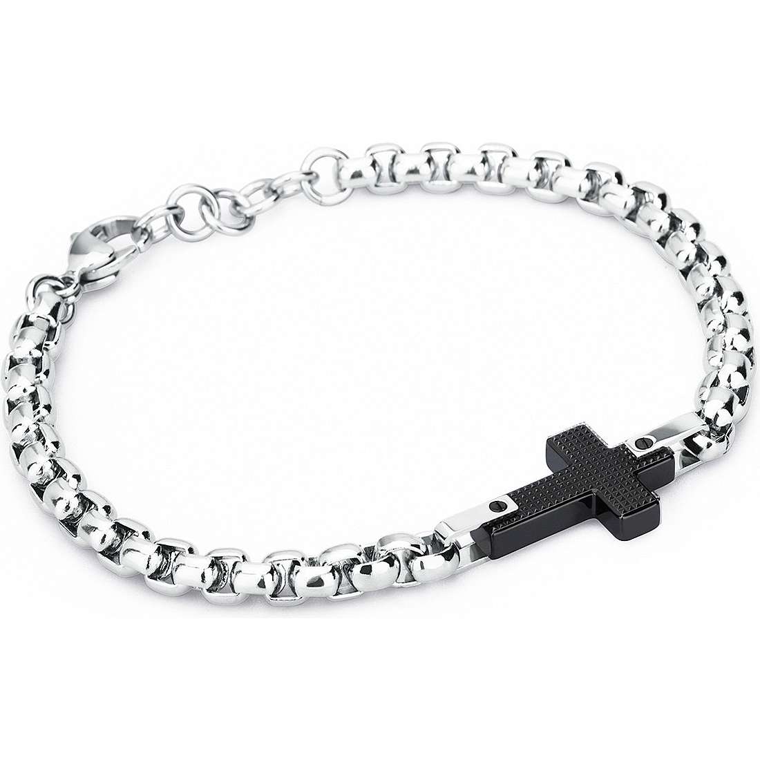 bracelet man jewellery Sagapò Croix SCX11
