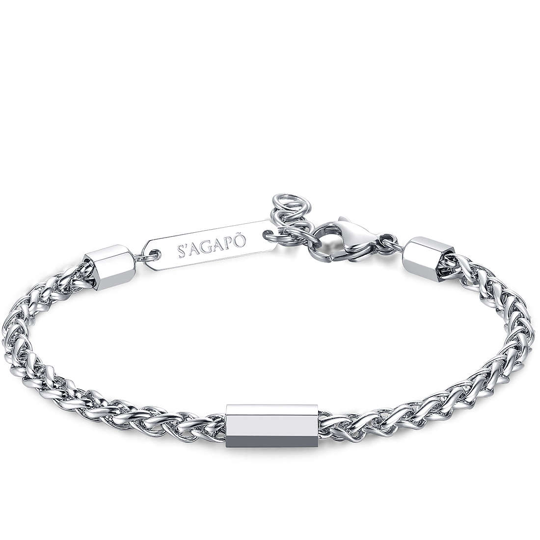 bracelet man jewellery Sagapò Ripple SRP15