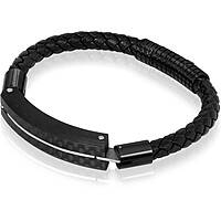 bracelet Steel man jewel Carbon TK-B304BS