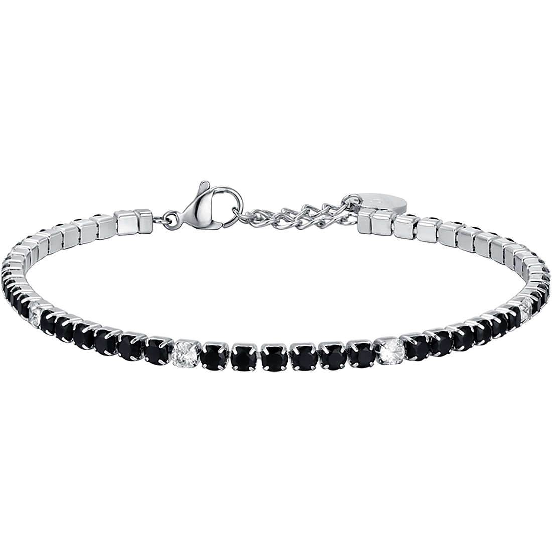 bracelet Steel man jewel Crystals BA1365