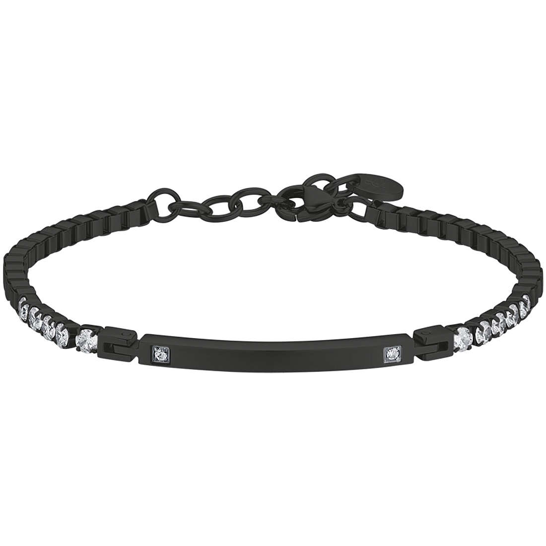 bracelet Steel man jewel Crystals BA1368