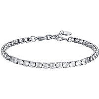 bracelet Steel man jewel Crystals BA1555