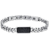 bracelet Steel man jewel Crystals BA1582