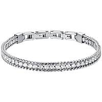 bracelet Steel man jewel Crystals BA1671