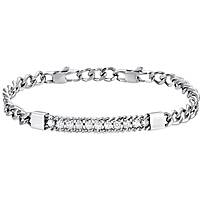 bracelet Steel man jewel Crystals BA1673