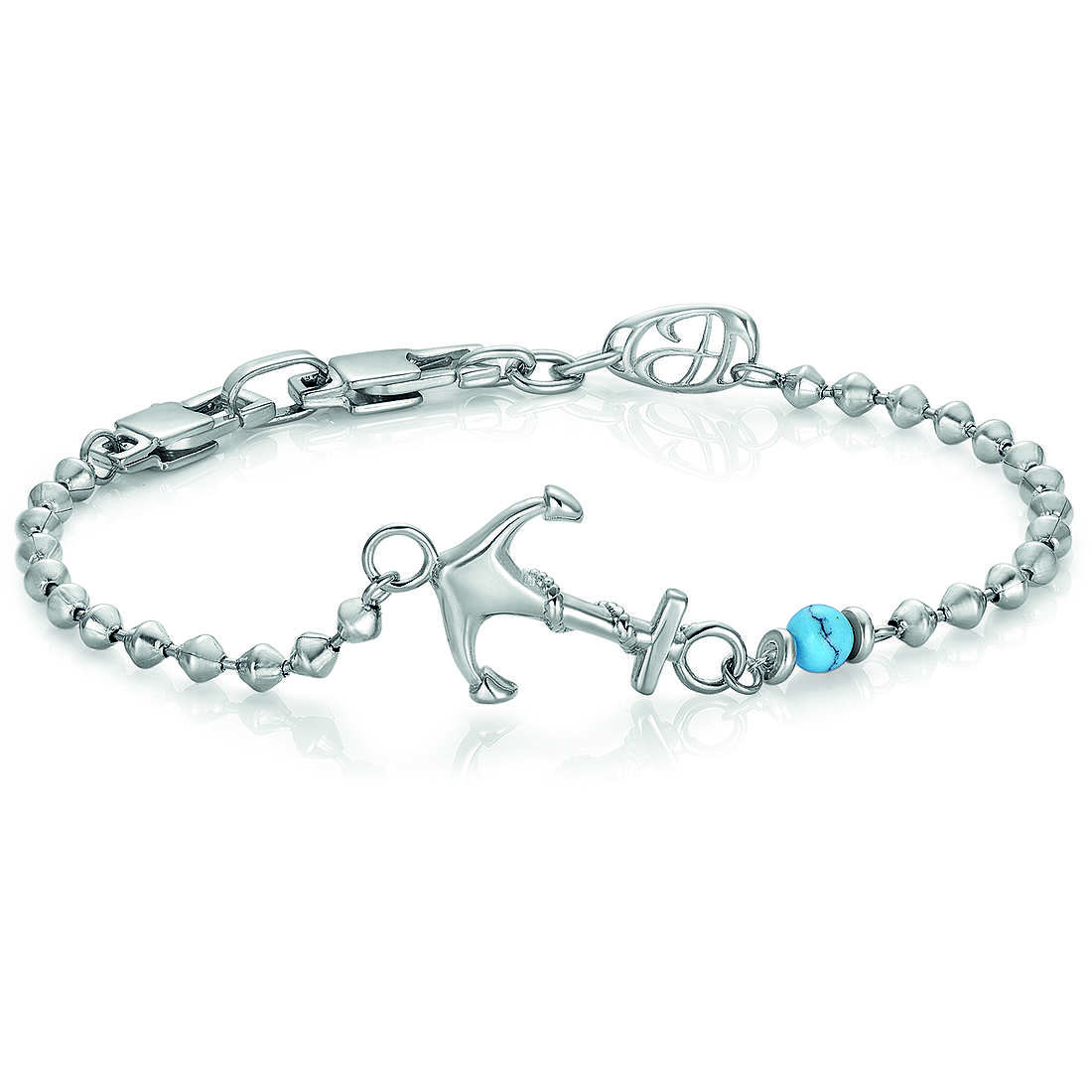 bracelet Steel man jewel Semiprecious LBBA1011