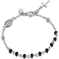 bracelet Steel man jewel Zircons LBBA744