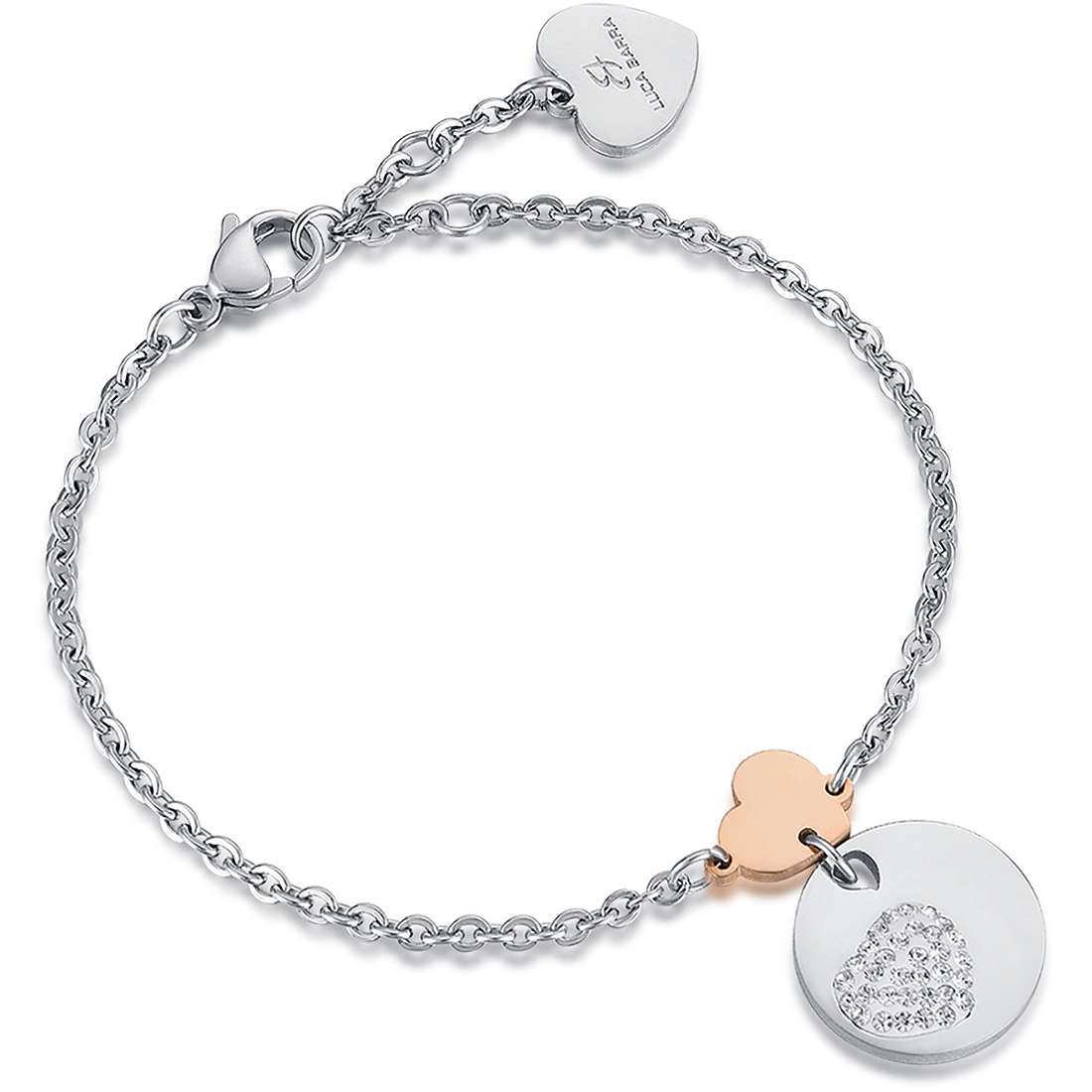 bracelet Steel woman jewel Crystals BK1805