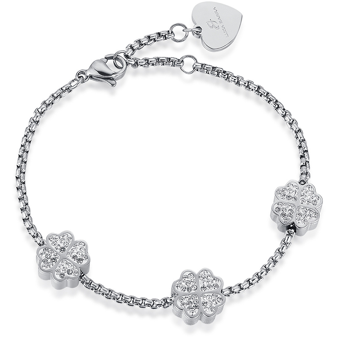 bracelet Steel woman jewel Crystals BK1828