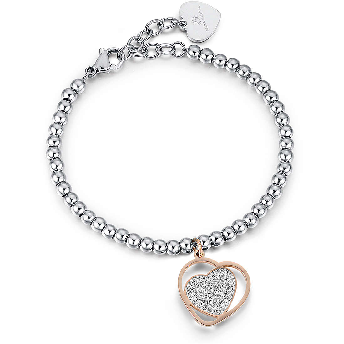 bracelet Steel woman jewel Crystals BK1853