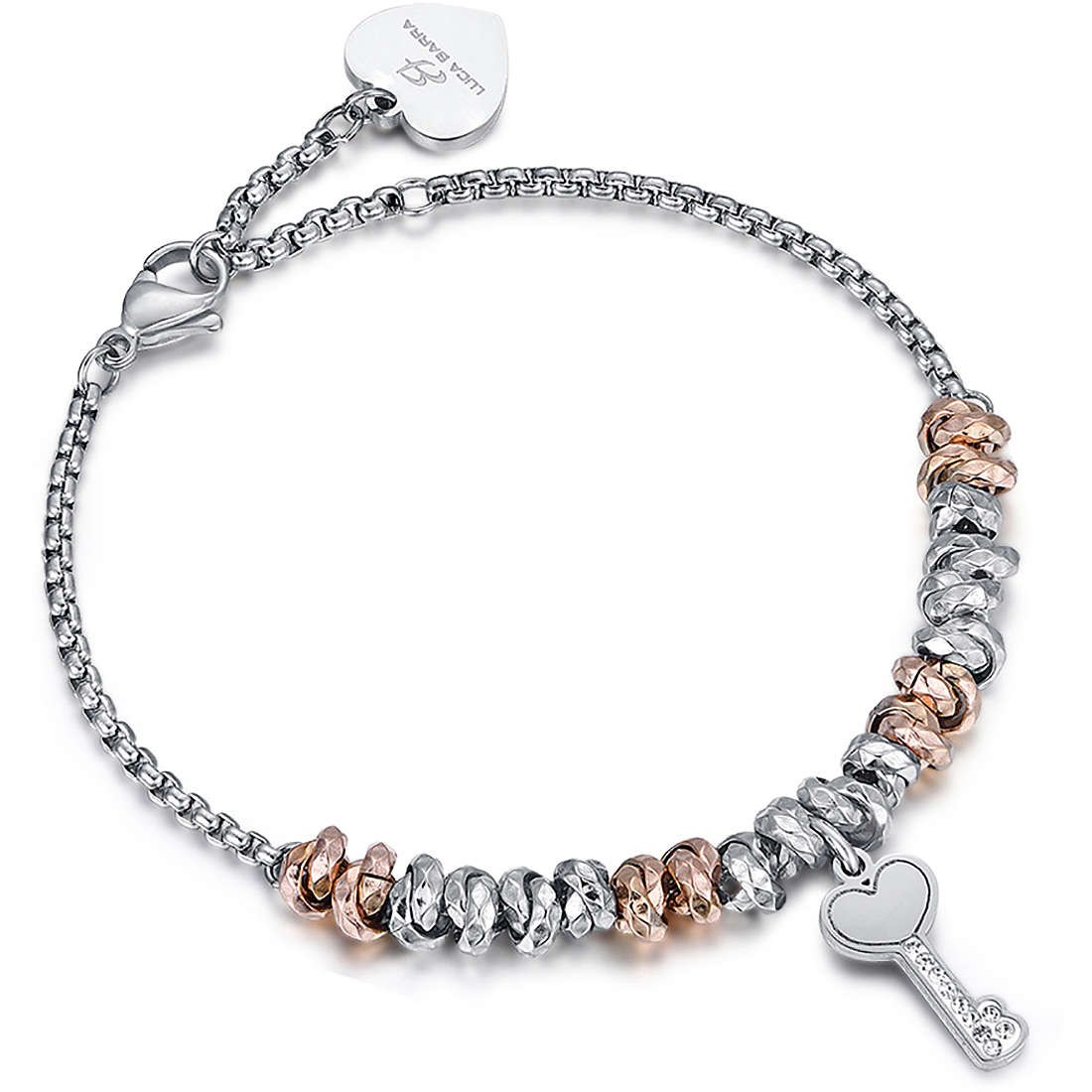 bracelet Steel woman jewel Crystals BK1871