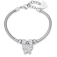 bracelet Steel woman jewel Crystals BK1936