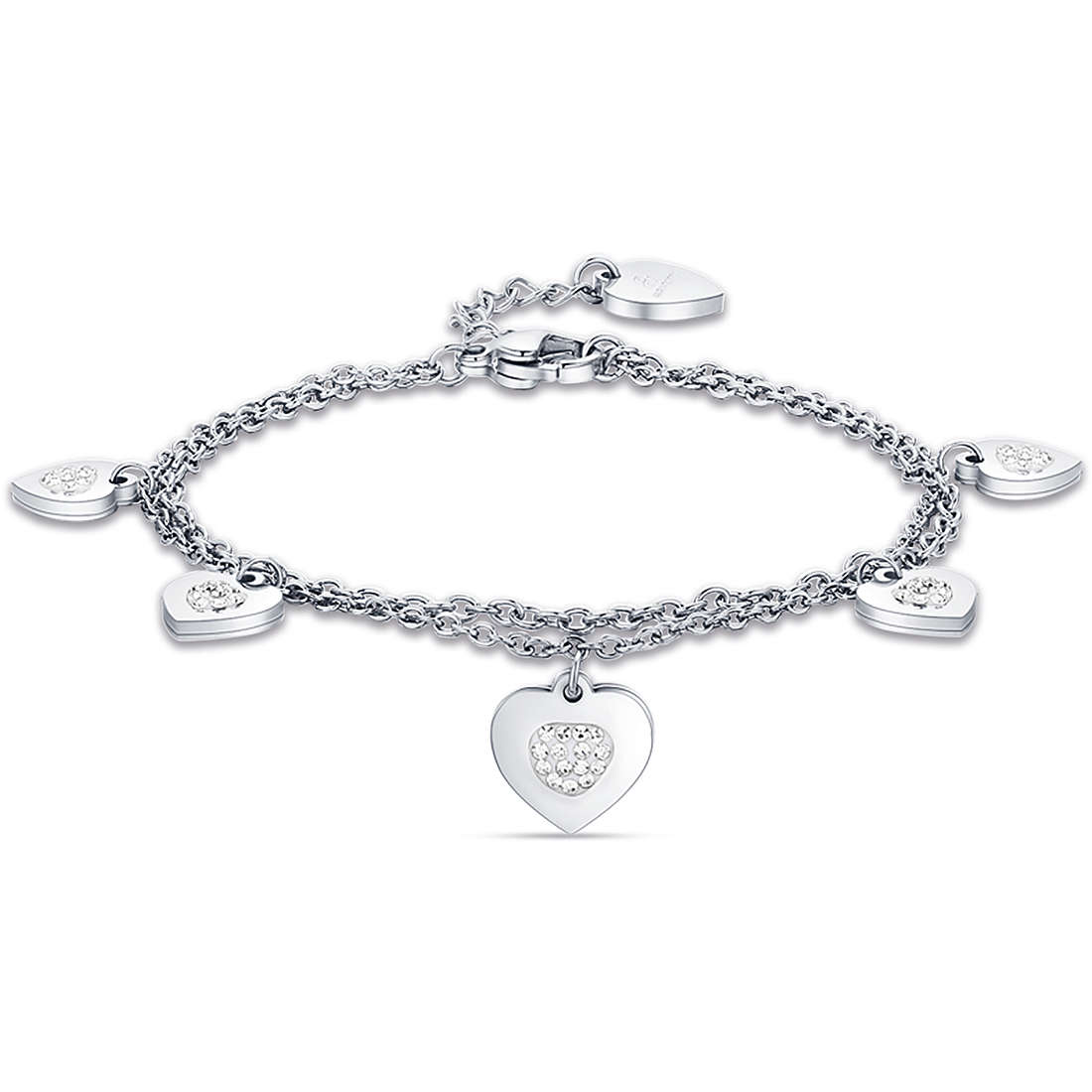 bracelet Steel woman jewel Crystals BK2061