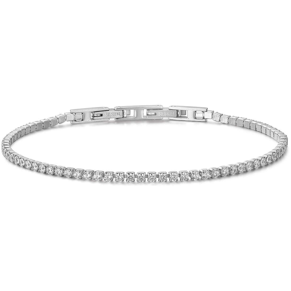 bracelet Steel woman jewel Crystals LBBK1655