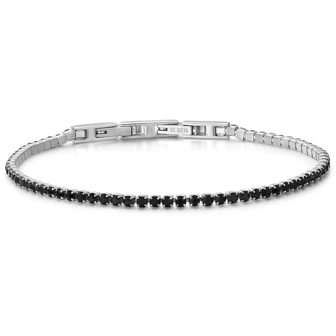 bracelet Steel woman jewel Crystals LBBK1657