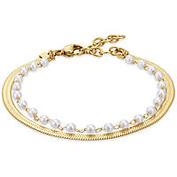 bracelet Steel woman jewel Pearls BK2393